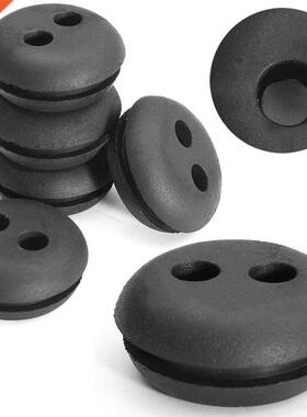5/10Pcs 2 Hole Rubber Fuel Gas Tank Grommet For Stihl Honda