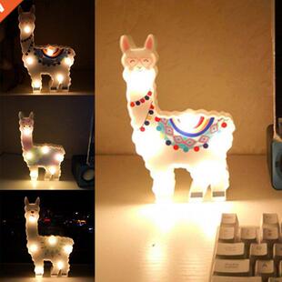 Llama Decor Toys for Kids Wall Decoration Night Lamp for Pre
