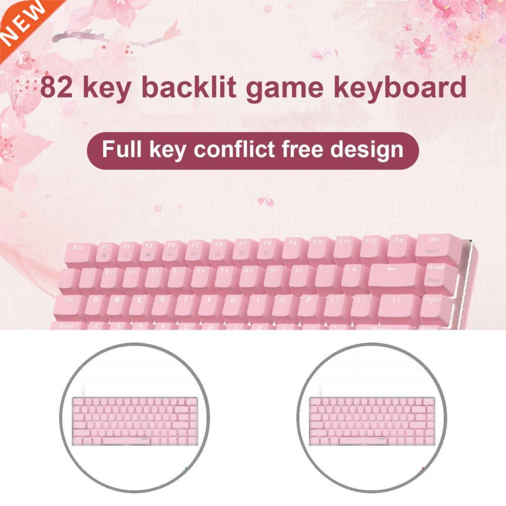 Easy to Use White Backlight N-Key Rollover Desktop Mechanica