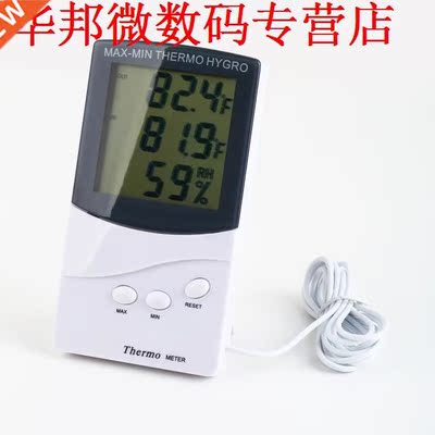 LCD Thermometer Temperatuur-vochtigheidsmeter Hygrometer
