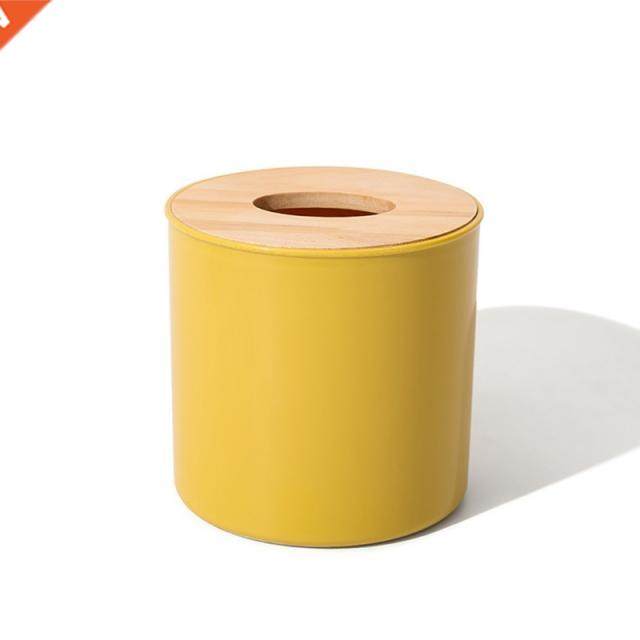 Multifunctional Tissue Box Roll Paper Storage Container Crea