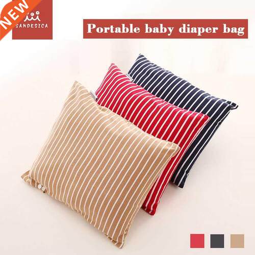 SANDESCA Cotton TPU Portable waterproof urne bag Mummy Ba