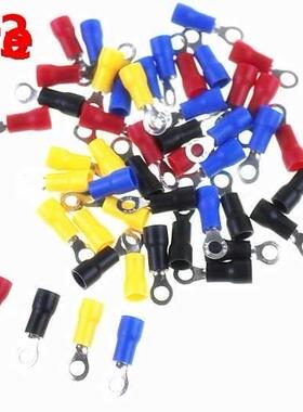 RV2-3 Blue 22-16 AWG 1.5-2.5mm2 Insulated Ring Terminal Conn