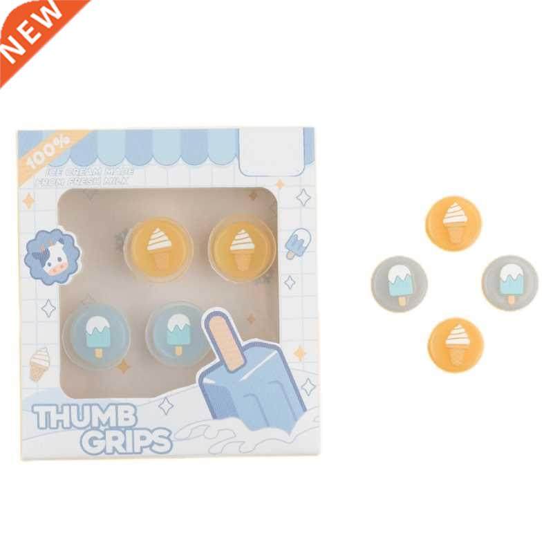 Analog Cover Ice Cream Thumb Stick Grips Compatible with Swi