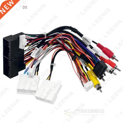 Car 16Pin Stereo Wiring Harness CANbus Support For Hyundai E