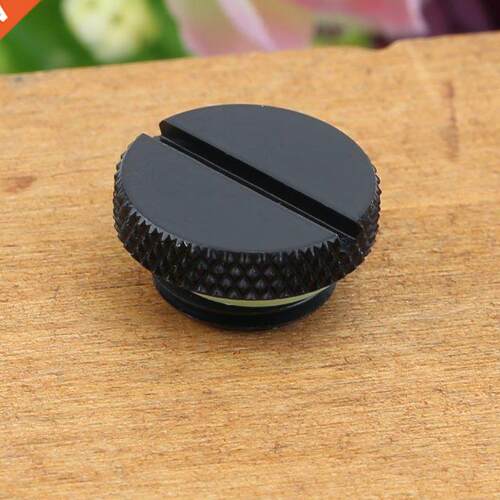 1Pcs Black G1/4 Thread Low Profile Plug for PC Water Cooling