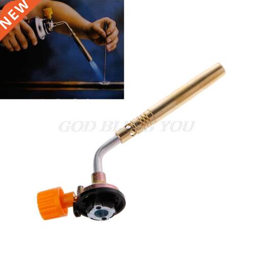 Flamethrower Burner Butane Gas Blow Torch Hand Ignition Camp