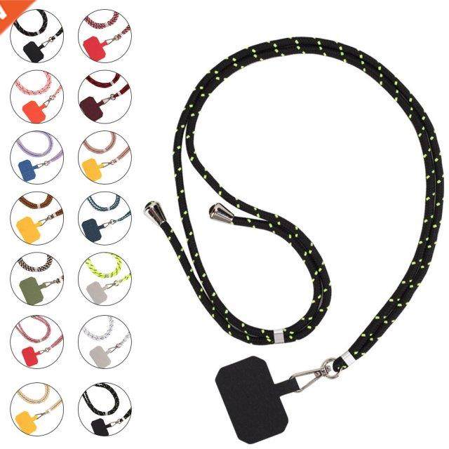 Universal Crossbody Patch Phone Lanyards Mobile Phone Strap