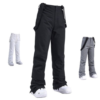 High Quality Men Women Winter Thick Warm Skiing Pants Windpr