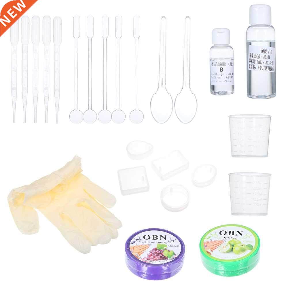 Handmade Resin Casting Molds Kit Ornaments Making Silico