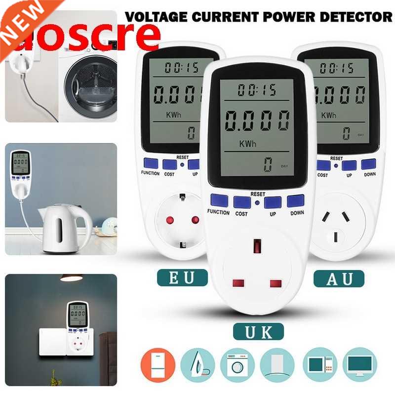 TS-836 UK/EU/AU Plug Electricity Usage Monitor Power Meter P