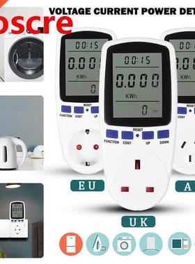 TS-836 UK/EU/AU Plug Electricity Usage Monitor Power Meter P