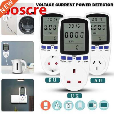 TS-836 UK/EU/AU Plug Electricity Usage Monitor Power Meter P