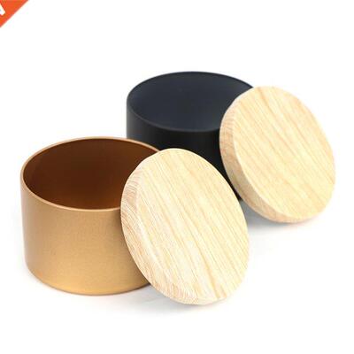 Luxury Candle Jars With Lid Bulk Round Candle Container Tins