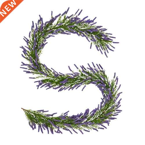 Artificial Lavender Ivy, Faux Lavender Leaves Vines Handmade