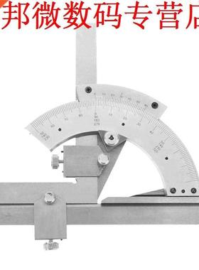 Hoek Heerser Gauge Inclinometer 0-320 Graden Gradenboog Rvs