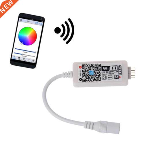 DC 5-28V 16 Million Colors 192W LED Wifi RGBW Controller For