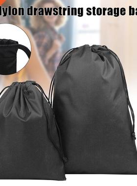 Durable Nylon Drawstrng Storage Pouch Mult-functonal Bag