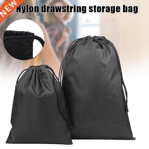 Durable Nylon Drawstrng Storage Pouch Mult-functonal Bag