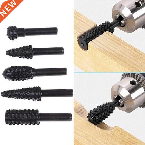 5Pcs/Set+Titaniu+10+Step+Drill+Bit+1/4