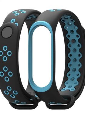 M Band 3 4 strap sport Slcone watch wrst Bracelet mband