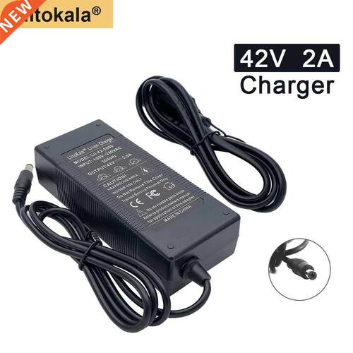 36V battery charger 42V 2A Charger 100-240V Input Lithium Li
