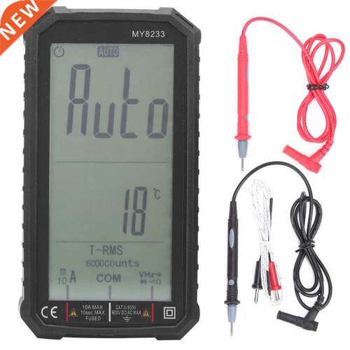 MY8233 Multimeter Full-Screen Digital Multimeter with 2-Colo