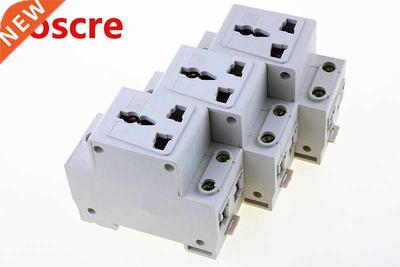 Pin Plug Rail Mount AC Power ac0 Modular Socket 16A 250V