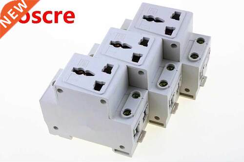 Pin Plug Rail Mount AC Power ac0 Modular Socket 16A 250V