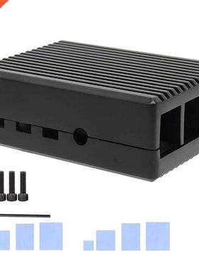 For Raspberry Pi 4 Aluminium Case, Duty Aluminum Passive Coo