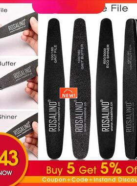 Nail File Nail Buffer Washable Grinding Polishing Sanding