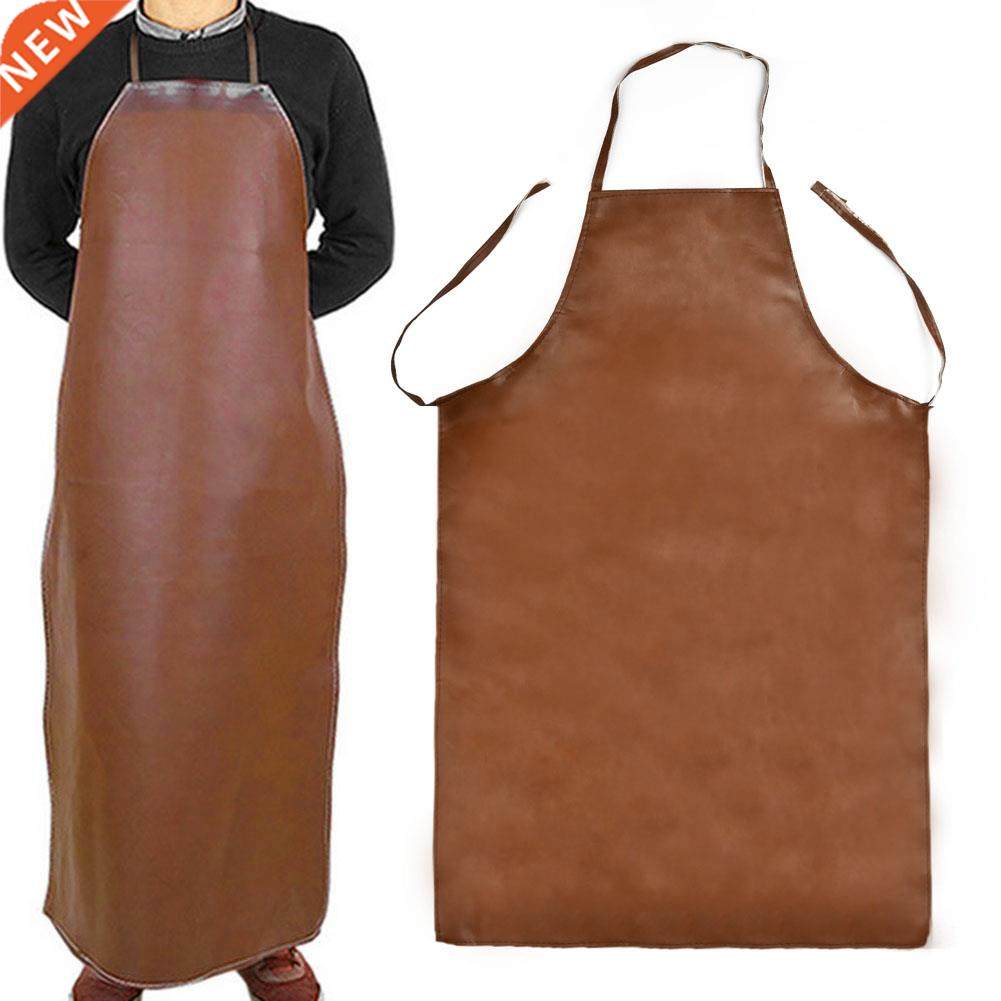Leather Welding Apron Heat Flame-Resistan Polyurethane Apron