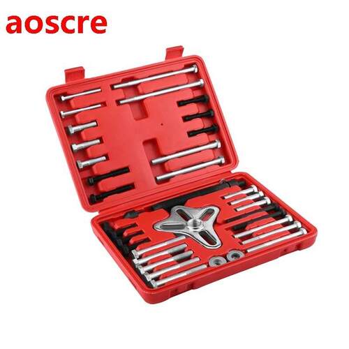 46Pcs Harmonic Balancer Gear Pulley Crankshaft Tool Univers