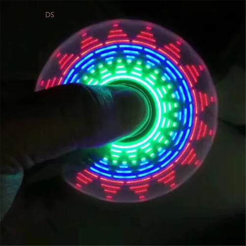 Night Random color 18 Multi-styling colorful Luminous Fidge