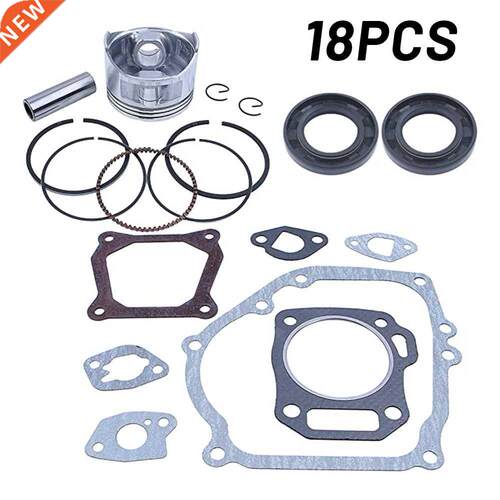 68mm Piston Rings Gasket Oil Seal Rebuild For GX160 GX200 16