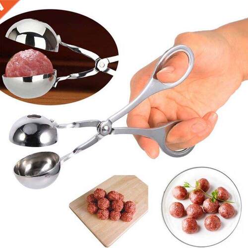 Kitchen Stainless Steel Scoop Meatball Maker Home Mould Clip