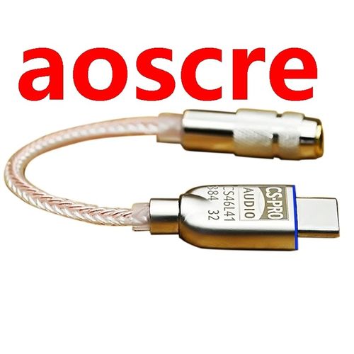 Type-C to 3.5mm HiFi Digital Headphone Amplifier Cs46L41 Chi