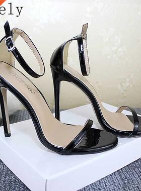 Women Sandal Shoes Dress Leather High Heels Woman High Heel