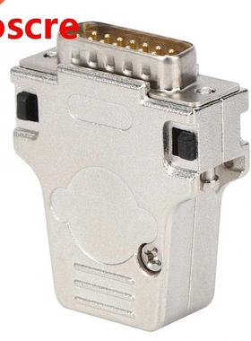 DB15P-180 D-SUB Serial Connector Metal Shell 15-Pin Male Int