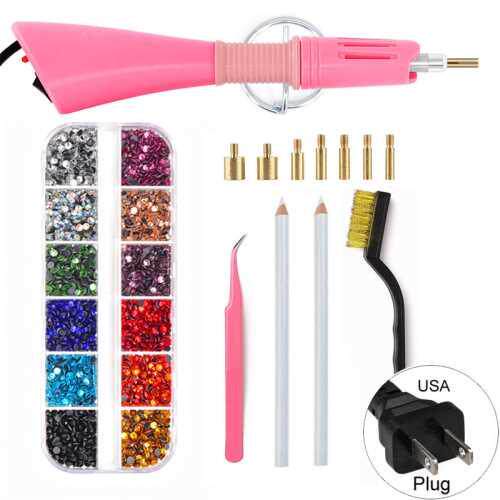 4000pcs 2 Boxes Mx Color DMC Hot Fx Rhnestones Set Hotfx
