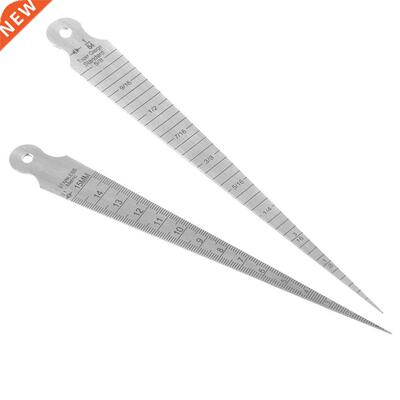 1-15mm Taper Gauge Aperture Scale Wedge Feeler For Hole Tape