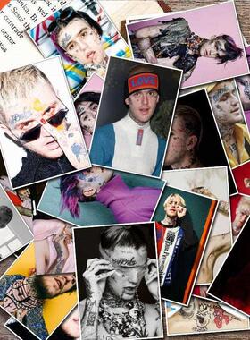 25pcs/lot Graffiti Rock Music er Rock Singer Lil Peep er for