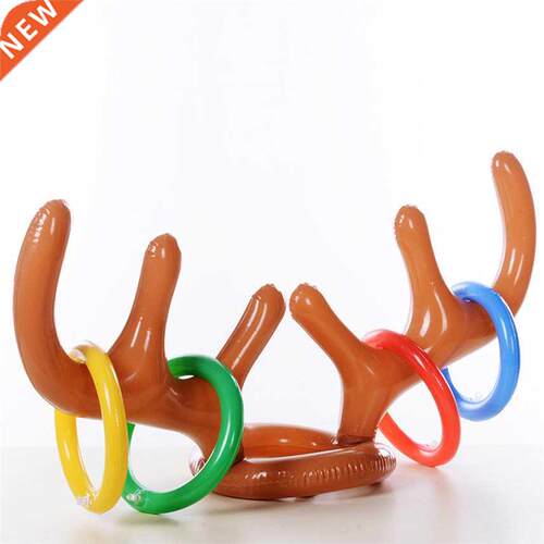 2018 Tops Quality Inflatable Reindeer Christmas Gifts Hat An