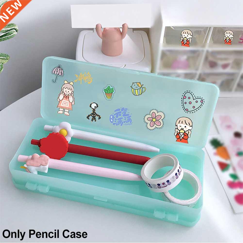 Desktop Orgnizer Double Lyer Kids DIY Pencil Cse Student