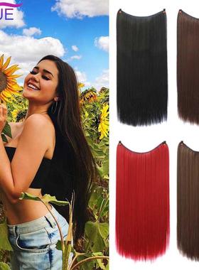 Clip In Hair Extensions Invisible Wire Secret Fish Line Hai