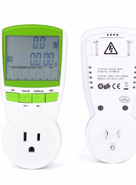 Energy Power Meter Watt Volt Amp Frequency 230V 50Hz Monitor