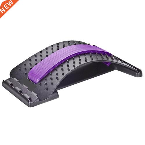 1pc Back Stretch Equipt Massager Stretcher Fitness Lumb S