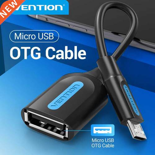 Vention Micro USB OTG Cable Micro USB 2.0 Male to Female Ad