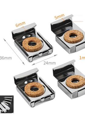 4PCS/Set Frameless Easy Install Square Bathroom Mirror Glass