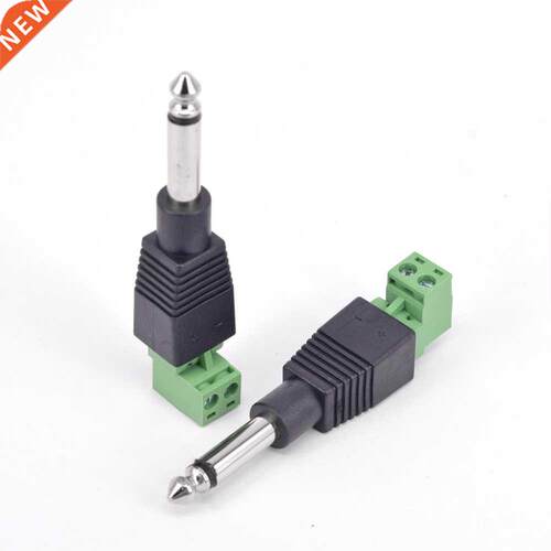 Solder Headphone Mcrphone Termnal Post Connector Plug 6.35